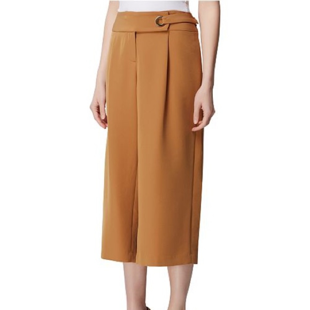 Tahari ASL Petite Cropped Wide-Leg Pants size 0P